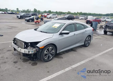 2016 Honda Civic Ex-L from USA, damaged, VIN 19XFC1F71GE024806